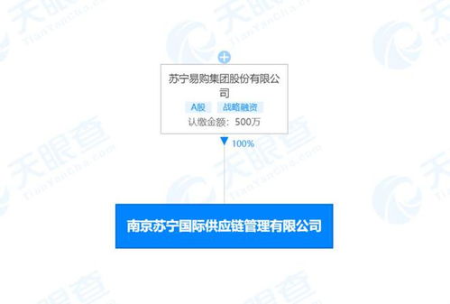 蘇寧成立國際供應鏈管理子公司，強化跨境貿易布局