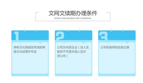 網絡文化經營許可證的有效期與續期辦理指南